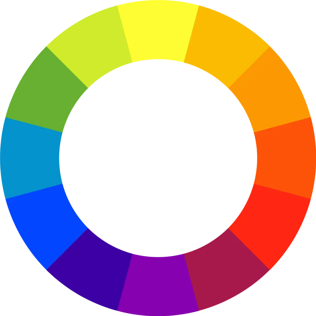 roue chromatique choisir ses couleurs