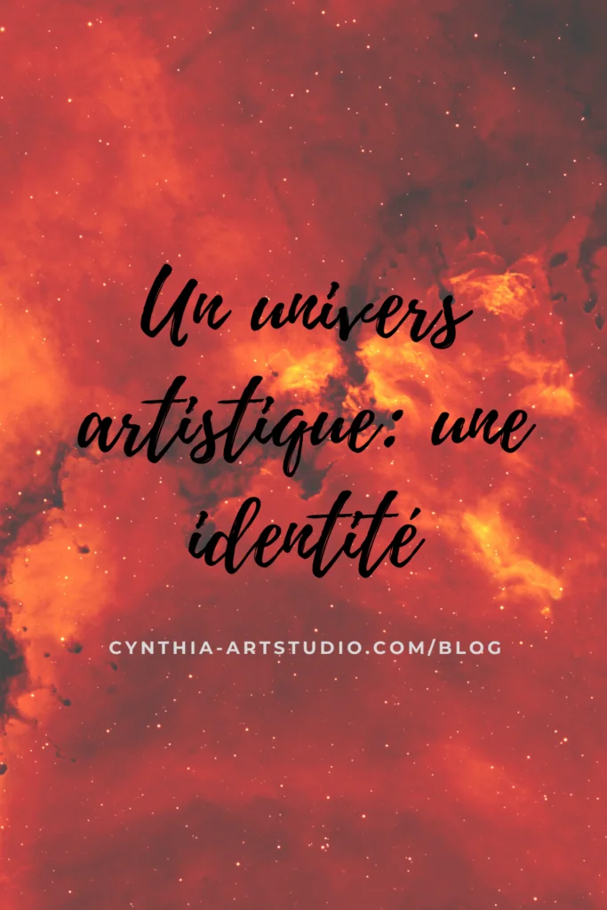 pin it article l'univers artistique d'un artiste Cynthia Artstudio
