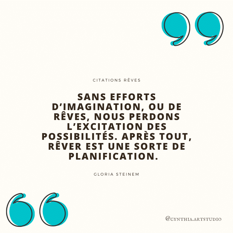 10 Citations Inspirantes Sur Les Reves Blog De Cynthia Artstudio