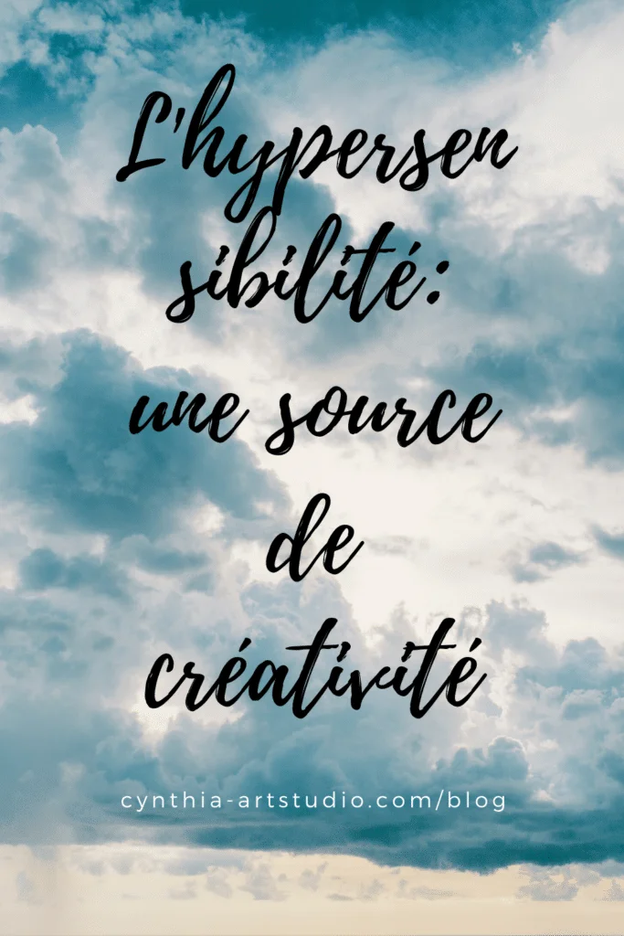 pin it article sur l'hypersensibilité Cynthia Artstudio