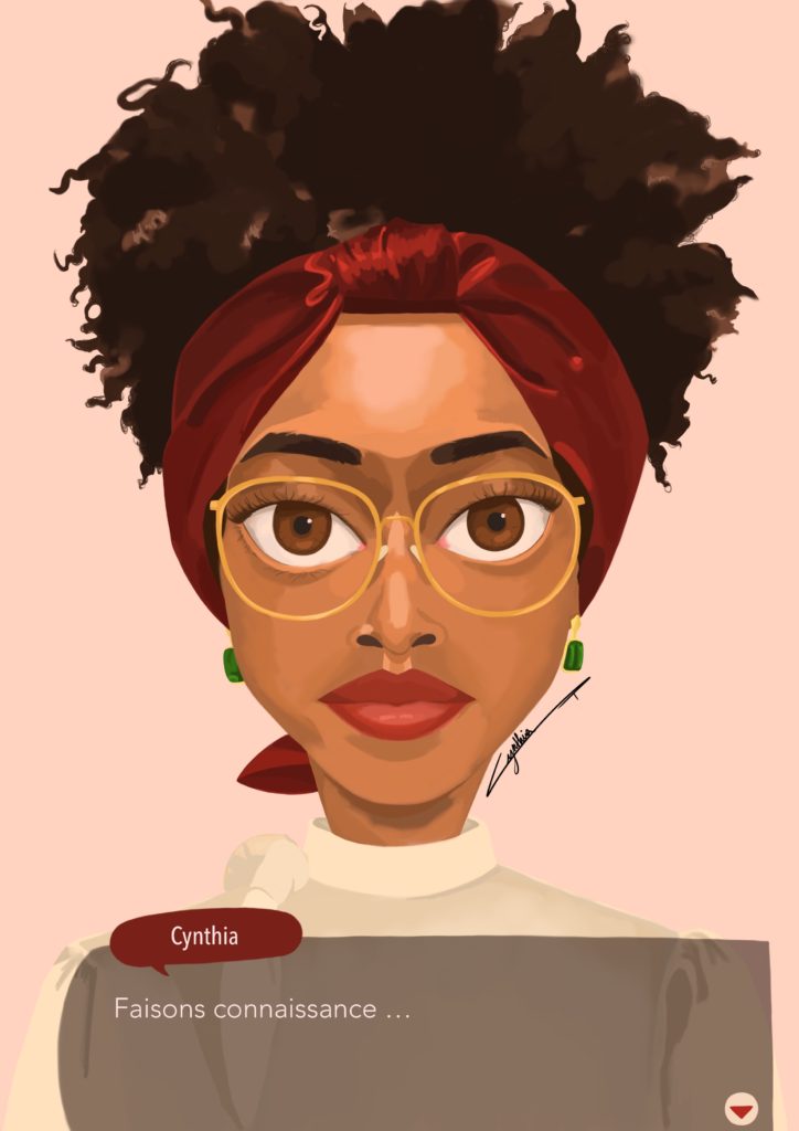 À propos portrait de Cynthia Artstudio