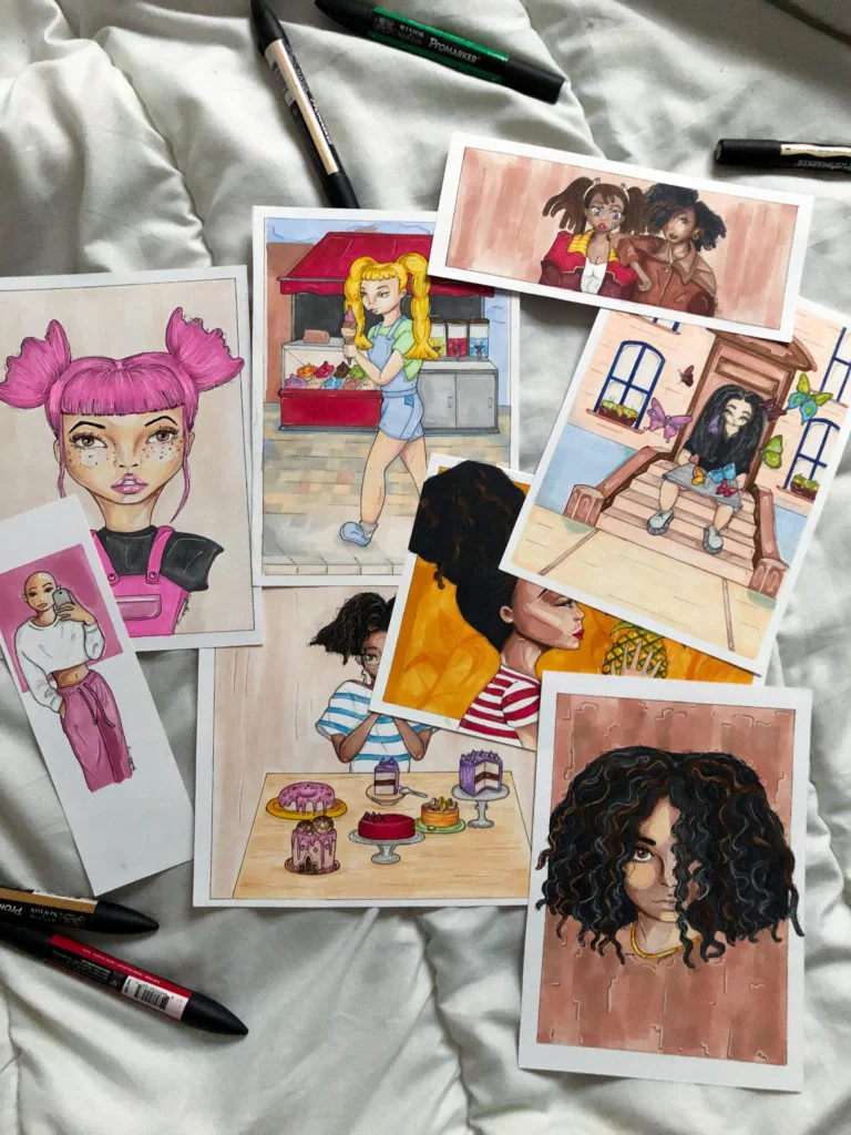Style de dessin de Cynthia Artstudio