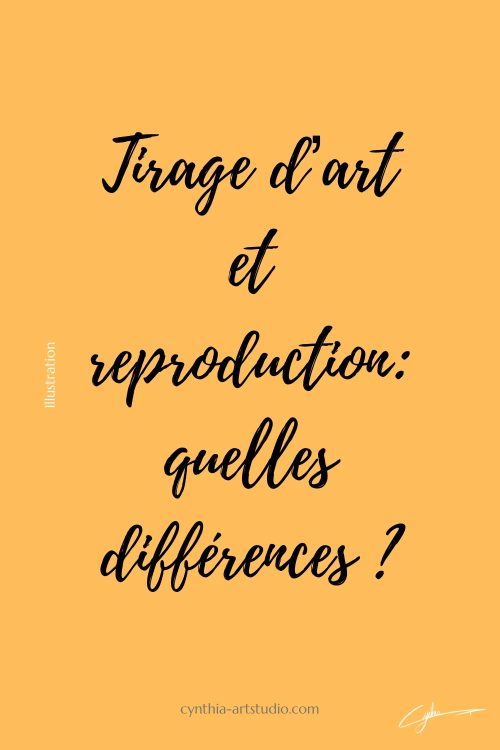 Article : Tirage d’art et reproduction: quelles différences ? écrit par Cynthia Artstudio