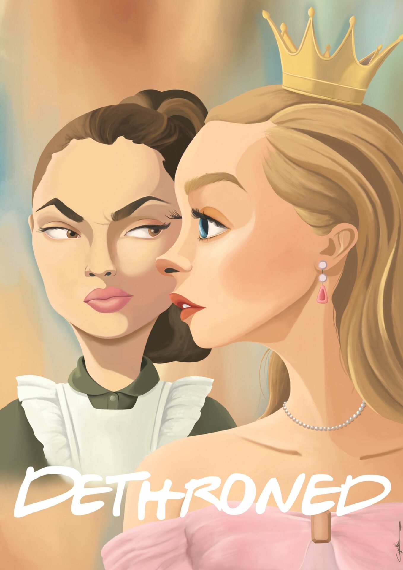Teen book cover illustration by Cynthia Artstudio