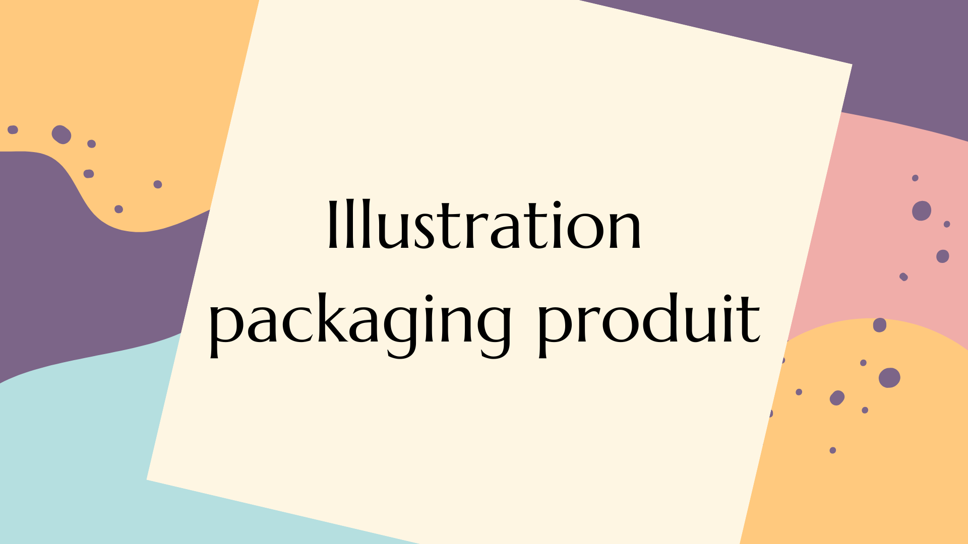 Illustration packaging produit article de blog par Cynthia Artstudio