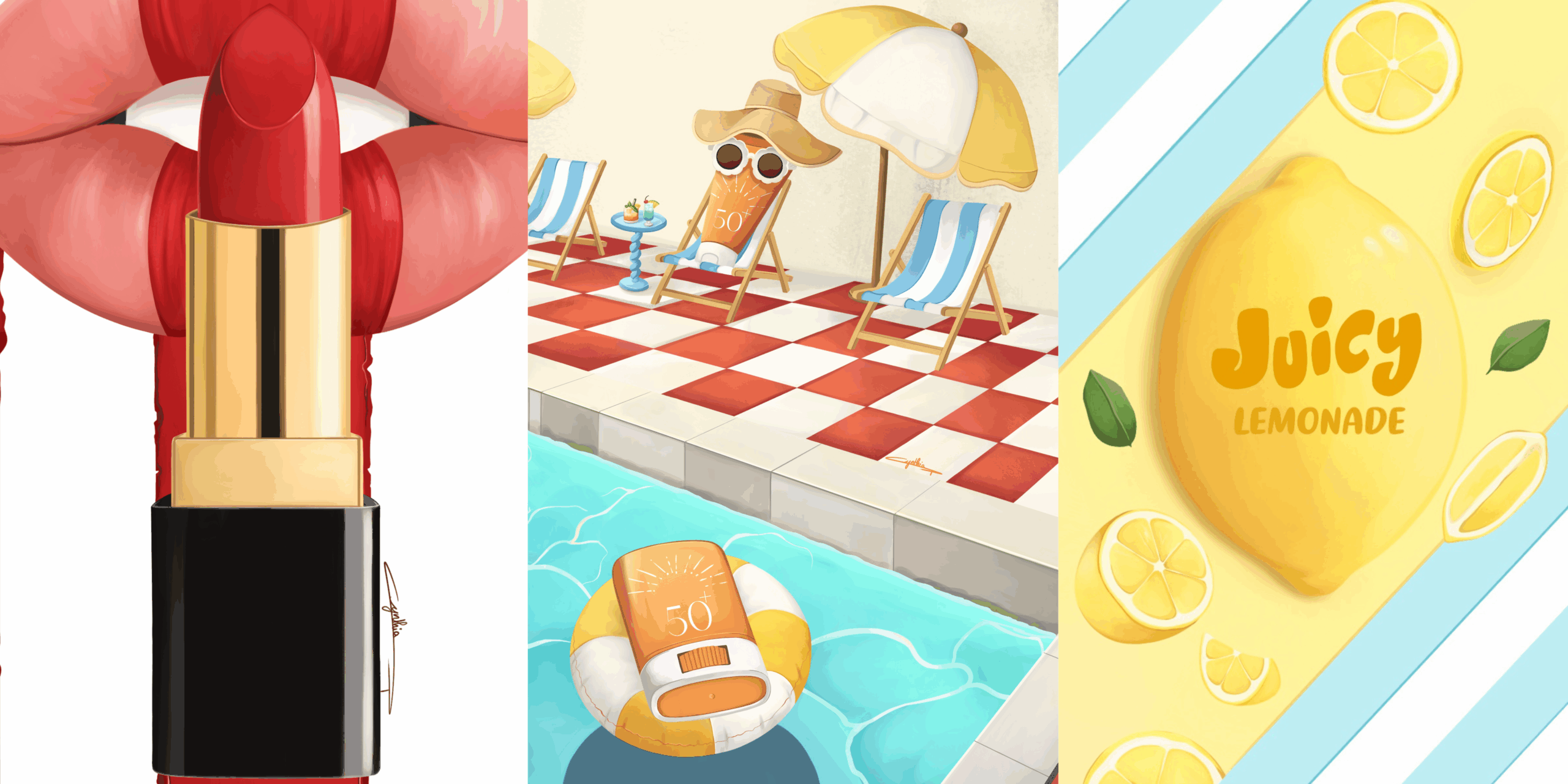 Illustrateur pub Cynthia Artstudio