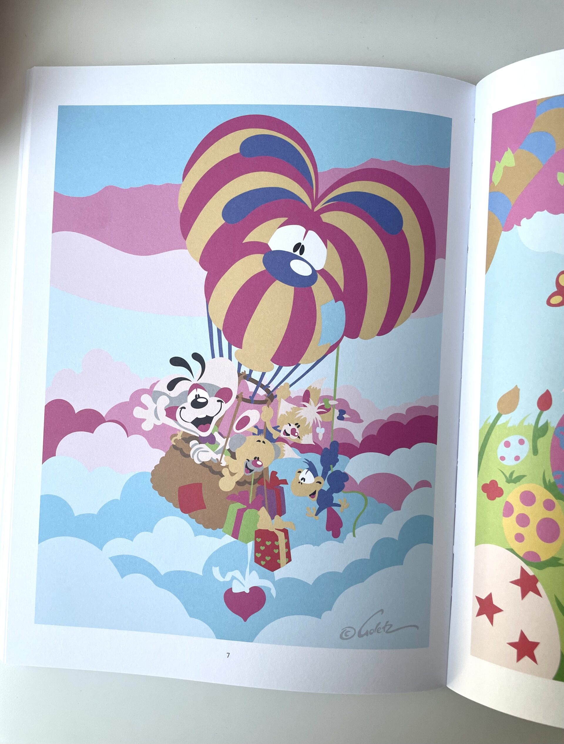 illustrateur de livre de coloriage mystère Cynthia Artstudio, illustration Diddl