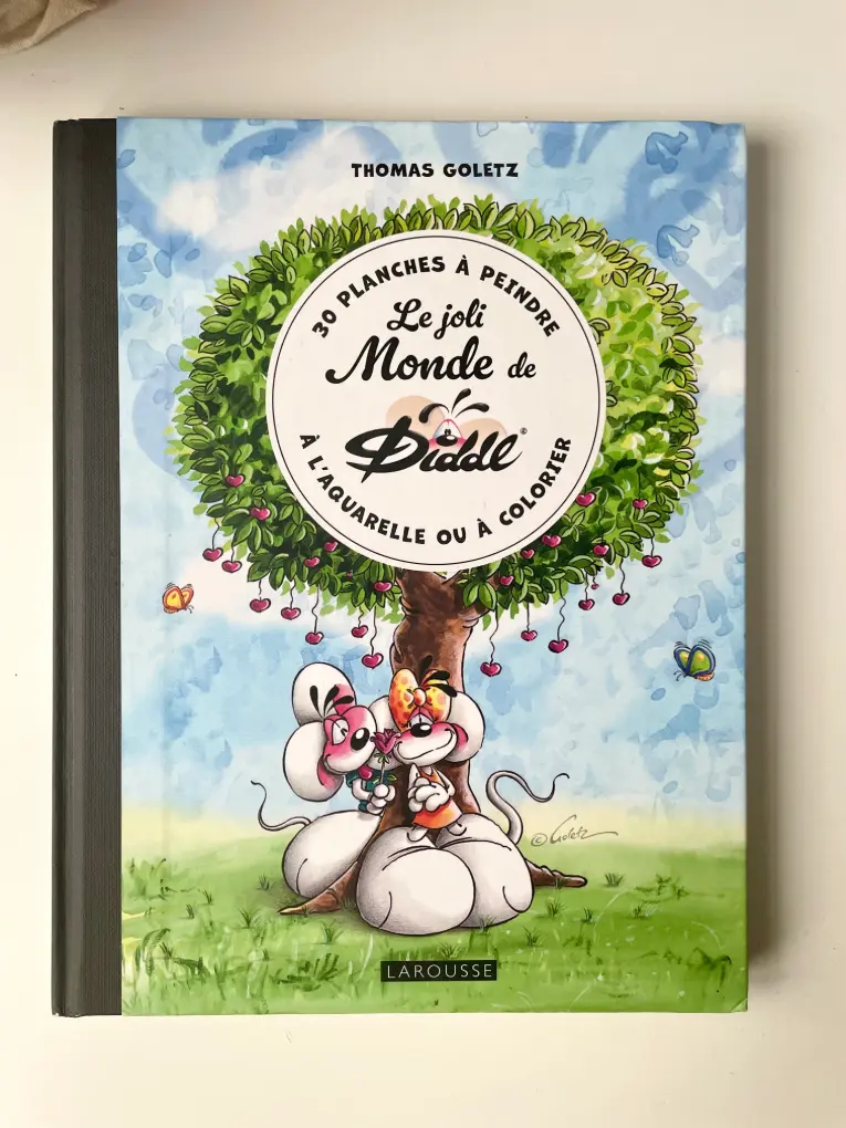 Livre de coloriage classique Diddl par Cynthia Artstudio