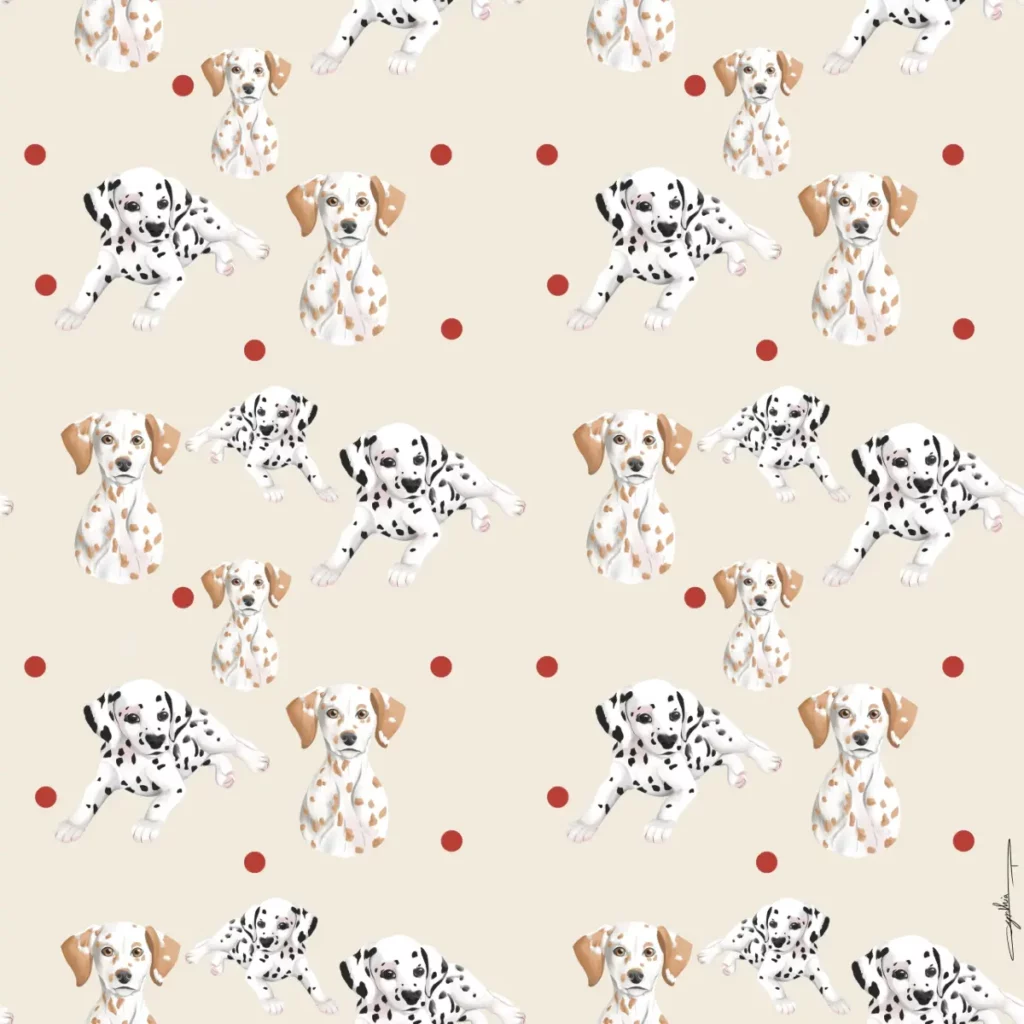 Illustratrice de motifs personnalisé par l'illustratrice Cynthia Artstudio